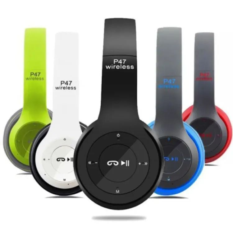 P47 Wireless Bluetooth Headphones Foldable Wireless Headphones